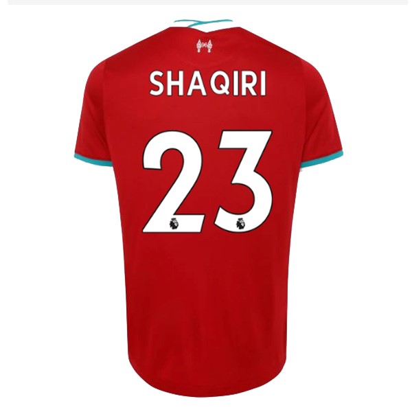 Trikot Liverpool NO.23 Shaqiri Heim 2020-21 Rote Fussballtrikots Günstig